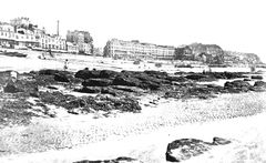 View-of-Hastings-from-the-Pier-c1900.-Chimney